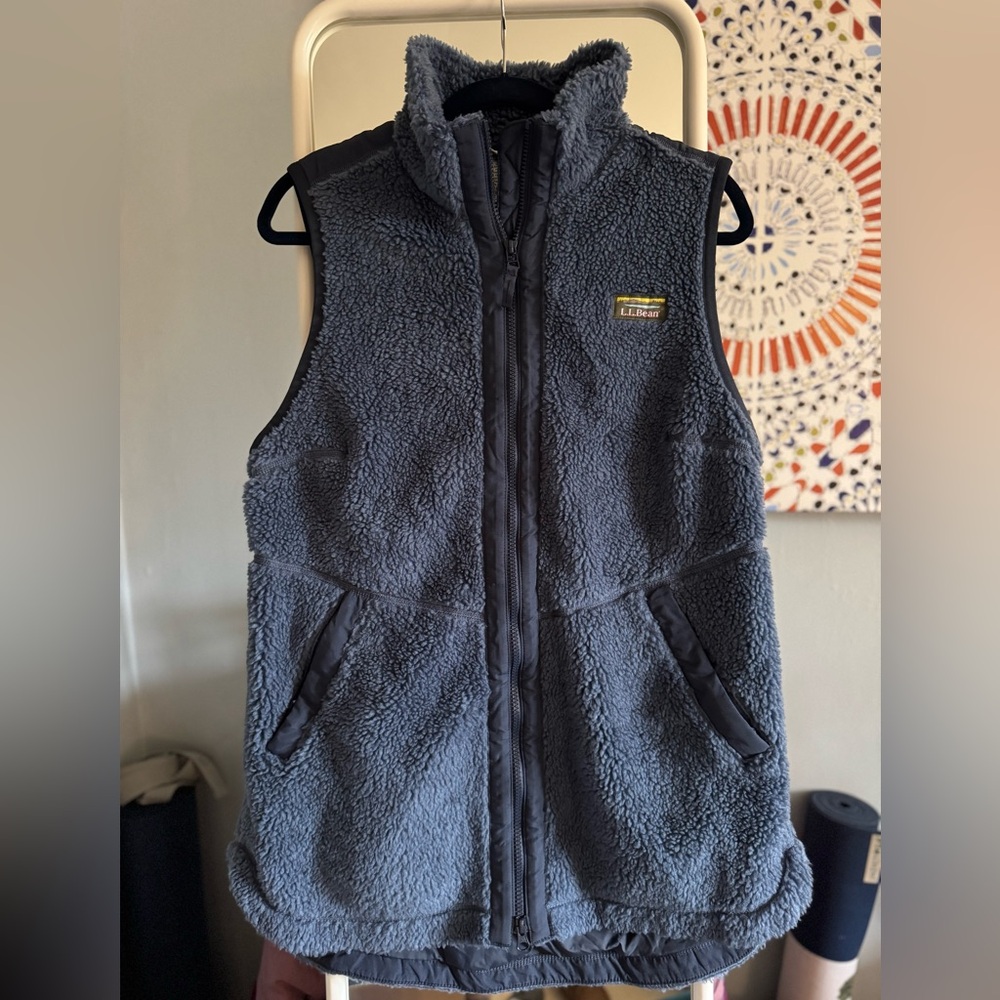 LL Bean Women’s Sherpa Fleece Vest